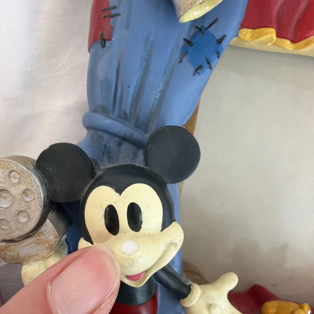 Vintage 1990s Disney Store Mickey Mouse & Friends Theater Photo Frame Light Work